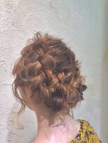 モードケイズ 阪急茨木店(MODE K's)&nbsp;編み込みアレンジ