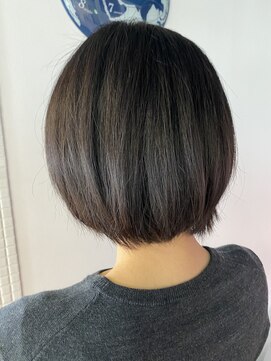 スタジオ アルファプラス 日暮里店(studio α+) ナチュラルブラウン×レイヤーボブ♪【スタジオアルファプラス】