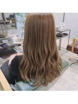 ミューズジャルダン(MUSE jardin)&nbsp;ライトベージュ×セミロング