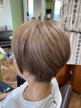 アンジュ 相生店(ange) 白髪ぼかしハイライト