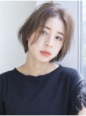 【air-FUKUOKA】大人かわいいこなれボブ