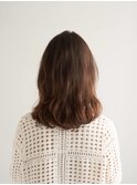 顔型別ヘアスタイル特集/マロンベージュ/Aラインボブ/新宿