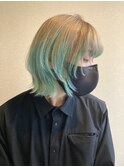 ミントグリーングラデーション