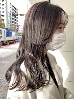 インビテーション(invitation) ダークグレージュ・寒色ブラウン・イルミナカラー