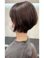 サウンドヘアデザイン(sound hair design) 丸みのあるショートヘア