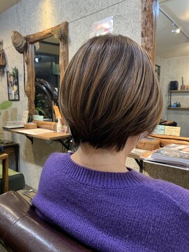 クラク 羽根木店(kuraku) ハイライトで立体感◎ショートスタイル