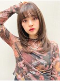 【Taylor 大宮】ナチュラルブラウン×レイヤースタイル