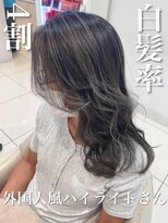 アッシュ 武蔵小金井店(Ash) \白髪率4割×外国人風ハイライトさん/