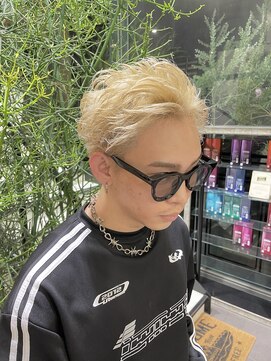 ゼスト 吉祥寺店(ZEST) ブロンド×スパイキーショート　吉祥寺/島田優斗