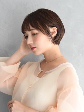 アースエレガンス 田町店(EARTH Elegance) 耳掛けひし形ショート