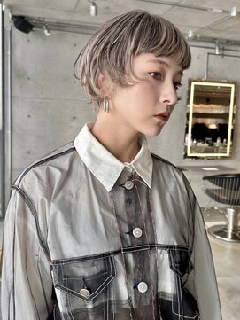 スクリーンギンザメゾン 銀座(SCREEN GINZA MAISON.) クラゲヘアー/小顔に見せるヘア/ココアベージュ/銀座