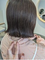 トキ(toki)&nbsp;カラーの透明感＋切りっぱなしモードボブ
