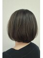 アローズヘアバイファースト(ARROWS hair by FIRST) ナチュラルハイライトで丸みボブに立体感!