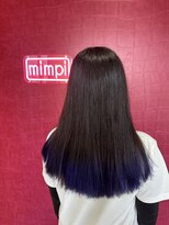 ミンピ(mimpi) 切りっぱなしロング