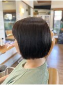 縮毛矯正×サラつやボブ