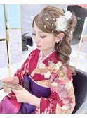【 LOUIS 】卒業式ヘアセット＋着付
