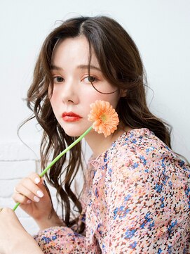 ミエル ヘア 新宿(miel hair) 大人可愛いニュアンスロング