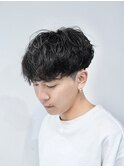 シャドウパーマ/ニュアンスパーマ/宇都宮/メンズカット/眉毛
