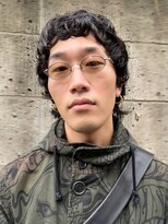 ナループロアオハナ(Nalu pu loa ohana)&nbsp;ベリーショートパーマ短髪パーマショートウルフ