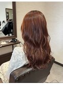 【艶感】オレンジカラー/20代/30代/40代/50代/髪質改善