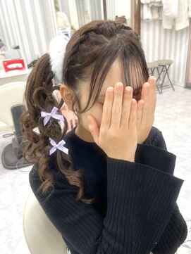 ゴート アミティ(G.O.A.T AMITY) ガーリースタイル/心斎橋/ヘアメ/セットサロン
