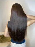 髪質改善＊ロングレイヤーグレーベージュ＊美髪【Zina船橋】