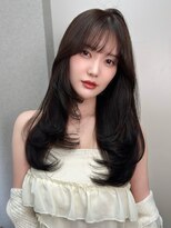 ボタン ハカタ(VOTAN hakata)&nbsp;◎ 暗めカラー/前髪/顔まわりカット/ブラウンベージュ/博多 ◎