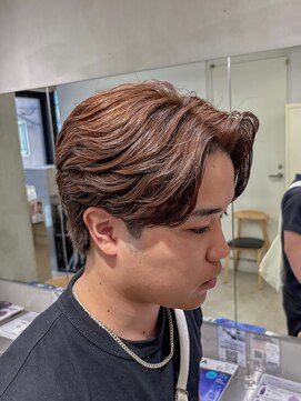 フィフス 名駅(fifth) 自然な毛流れでラフにキマるセンターパート×ニュアンスパーマ