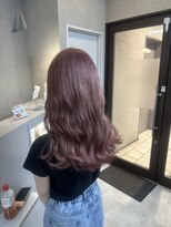 ジゼル 小倉(GiseL)&nbsp;ピンクベージュ/ケアブリーチ/レイヤーカット