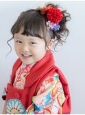 【七五三3歳】髪の毛が少ない3歳でもかわいいヘアアレンジ代々木