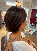 ショート/大人ブラウン