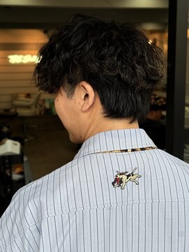 スウェル 柏店(Swell) #MEN’S HAIR#サーフカール#刈り上げセンターパート#フェード