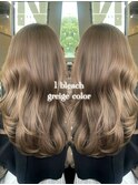 グレージュ/ブリーチ/ナチュラルカラー#浜松駅#カラー#ブリーチ