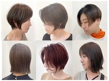 【新規】カット＆白髪染め\6,400～☆カット＋マニュキア\6,800～