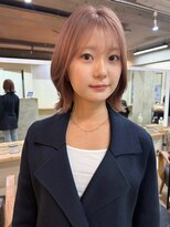 ソイ 下北沢(soi)&nbsp;レイヤーボブ/ピンクベージュ/ケアブリーチ【下北沢】