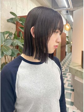 ノエ(noe) 黒髪カタログ/クラゲヘアー/オリーブグレー/栄r17