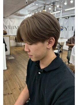 メンズサロン20代30代40代バレイヤージュブリーチデザイン