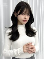 アマトウキョウスマートサロン(AMA TOKYO×Smart Salon)&nbsp;くびれレイヤー/顔まわりカット/レイヤーカット/小顔ヘア