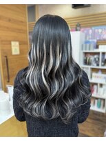 ヘアーメイク ダンス(hair make DANCE)&nbsp;＊米子｜落とせる黒染め×エクステハイライトロング＊