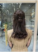 【平林鼓】ハーフアップでも流行りのカチモリで！！