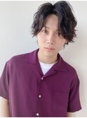 メンズカット*メンズパーマ*ニュアンスパーマ*センターパート