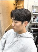 韓国毛流れショート