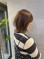 キミトヘアデザインアンドスパ(Kimito Hair design&spa) くびれボブ/髪質改善/艶髪/30代/40代/シャンパンベージュ