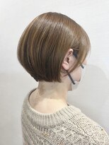 シャンスヘアアンドスパ 浦和(CHANCE hair&spa) ベージュ、ショートボブ