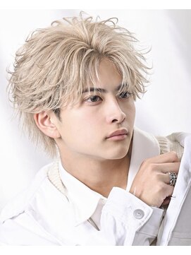 アストラ(ASTRA) MEN’S HAIR/波巻きツイストスパイラル/リバースセンターパート