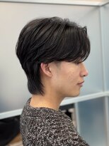 ジーナ 天神(Zina) 【Zina】センターパートウルフ/ニュアンスパーマ