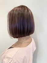 ヘアーアンドメイク アンジュ 中野店(Hair&Make ange) マゼンタ×白髪ぼかしハイライト