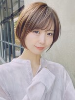 ローマー(ROAMER omotesando)&nbsp;【ROAMER】小顔見え前下がりショートボブ 1UP