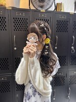 ヴァイス 渋谷店(VAICE) ライブ前ヘアセット/サイドテール/アレンジ