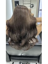 ヘアーデザイン ジェルム(Hair Design germe)&nbsp;プルエクステグレージュカラー #しのだスペシャル